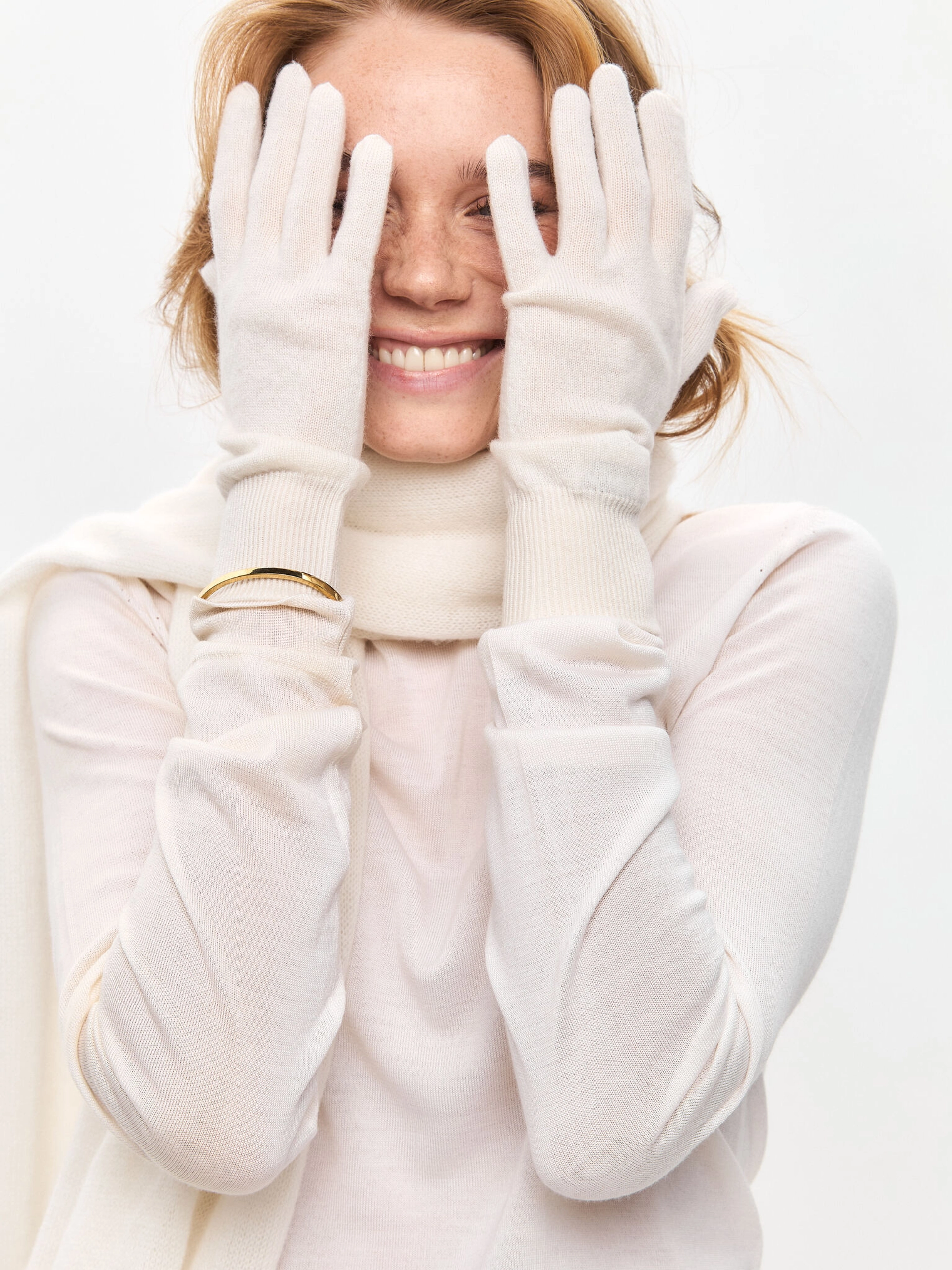 Кашемировые перчатки