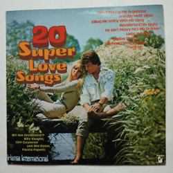 Винтажная виниловая пластинка LP Сборник 20 Super Love Songs (Germany 1974)