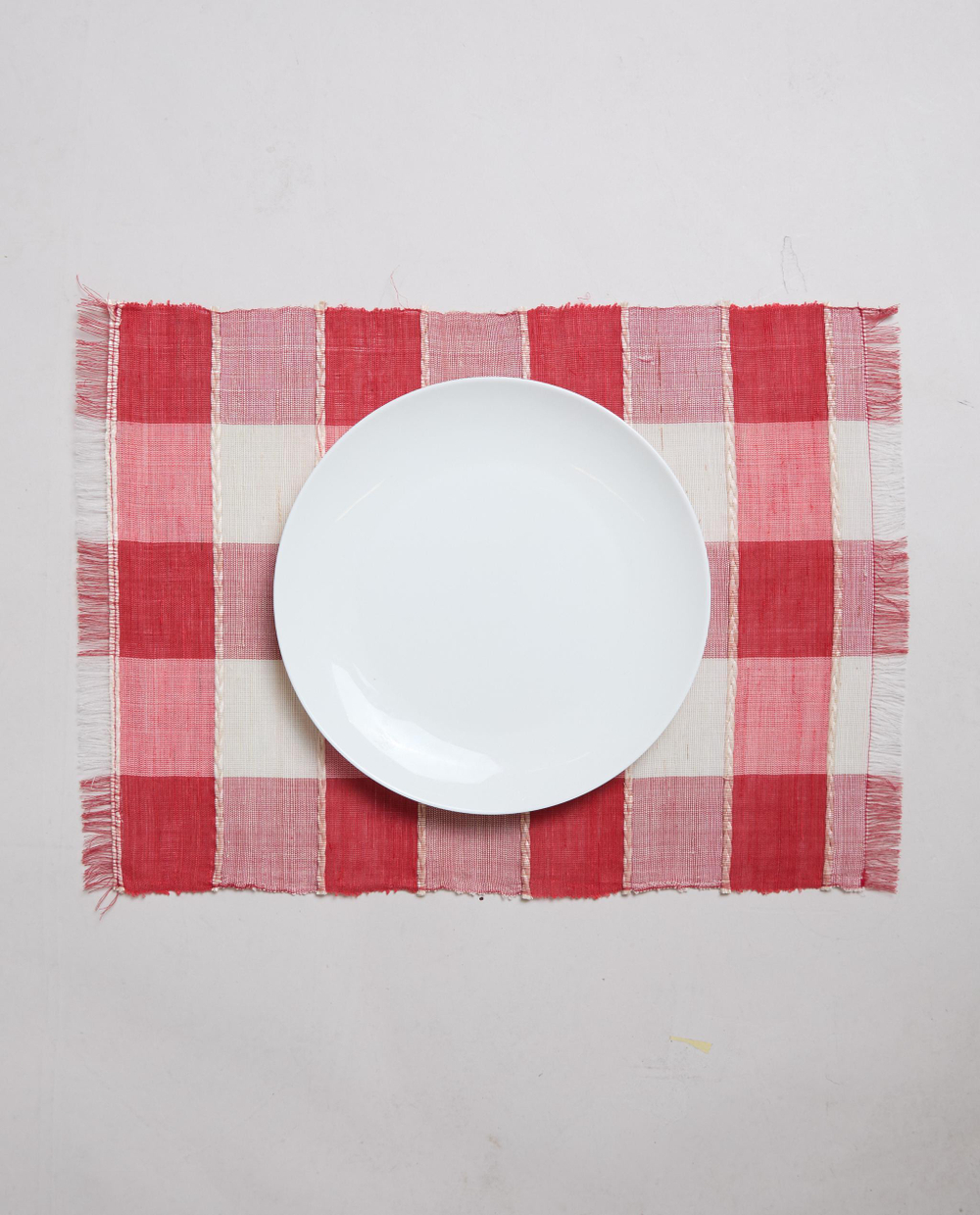 Zara Home сервировочная салфетка из смесовой ткани, клетка, 50 35 см