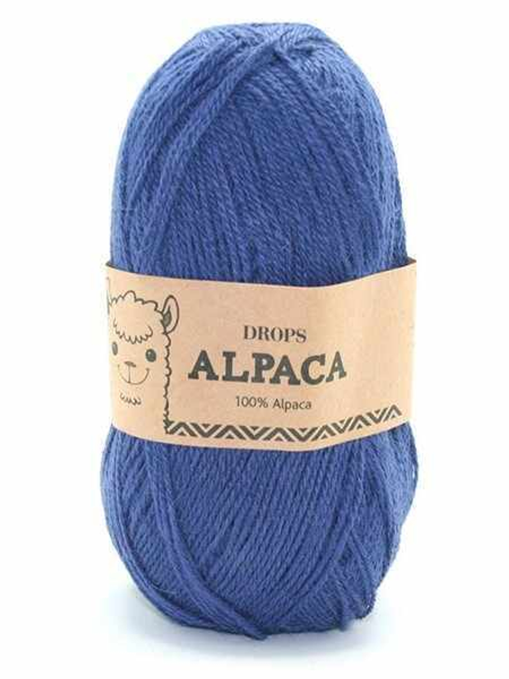 Пряжа Drops Alpaca uni colour 6790 captain blue