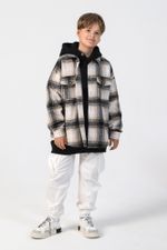 Рубашка для мальчика Квадро-2 Виотекс КОРИЧНЕВЫЙ