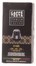 Кофе в капсулах Nespresso Caffe Testa Dark 10 капсул