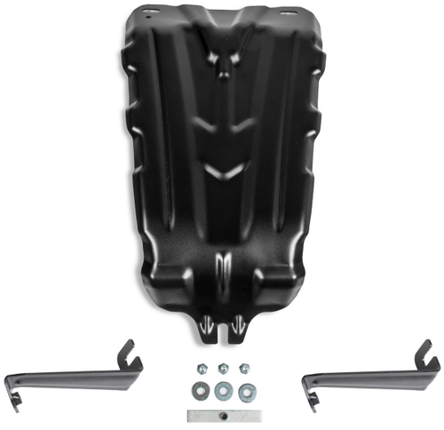 Защита редуктора Rival для Nissan Terrano III (V - 1.6; 2.0) 4WD 2014-2017 2017-н.в./Renault Arkana (V - 1.3T; 1.6) 4WD 2019-н.в./Renault Duster I (V - 1.5D; 1.6; 2.0) 4WD 2010-2021/Renault Duster II (V - 1.3T; 1.5D; 1.6) 4WD 2021-н.в./Renault Kaptur (V - 2.0) 4WD 2016-2020, сталь 1.5 мм, с крепежом, штампованная, 111.4737.1