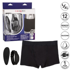 Трусы боксеры с вибромассажером Remote Control Panty Set  L/XL