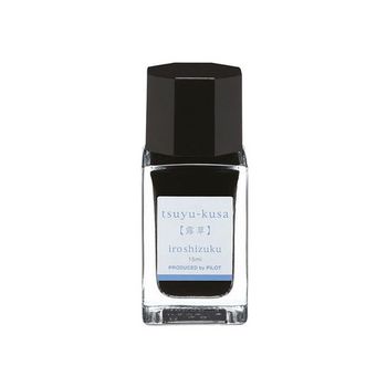 Чернила для перьевых ручек Pilot Iroshizuku Tsuyu-Kusa синие 15 мл (INK-15-TS)