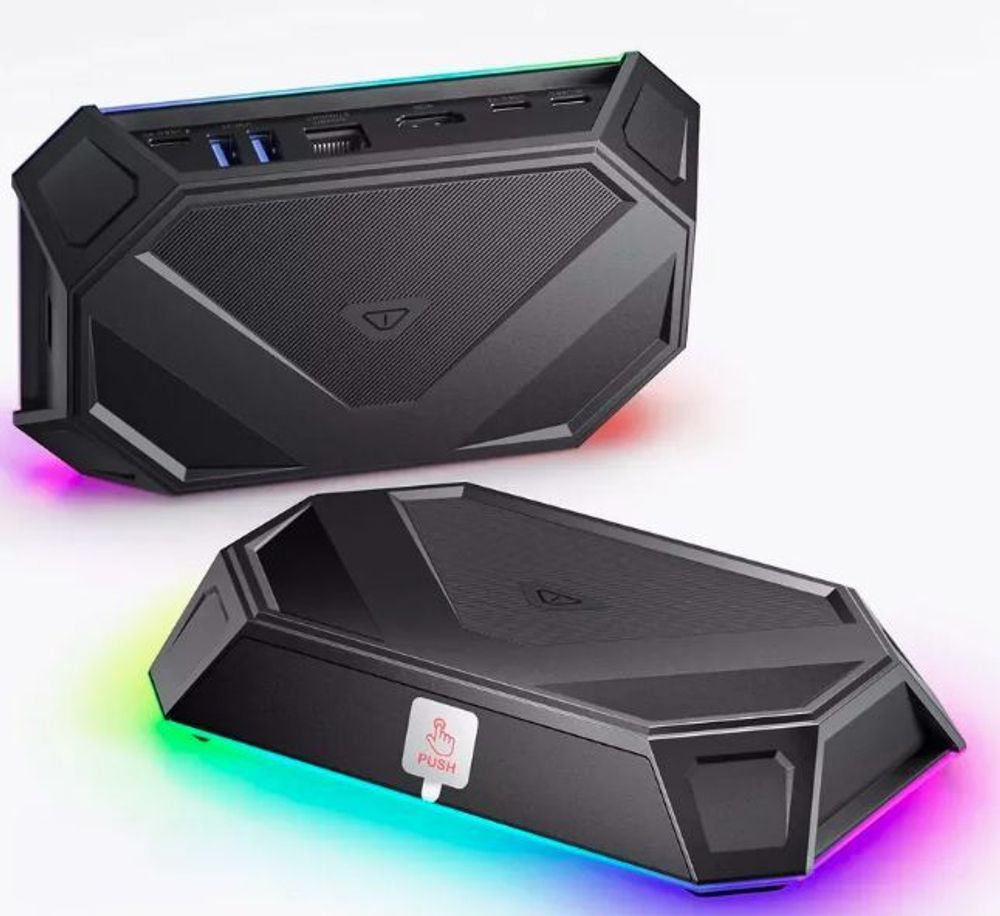 Док-станция Jsaux RGB для Стим Дек HB0801BK