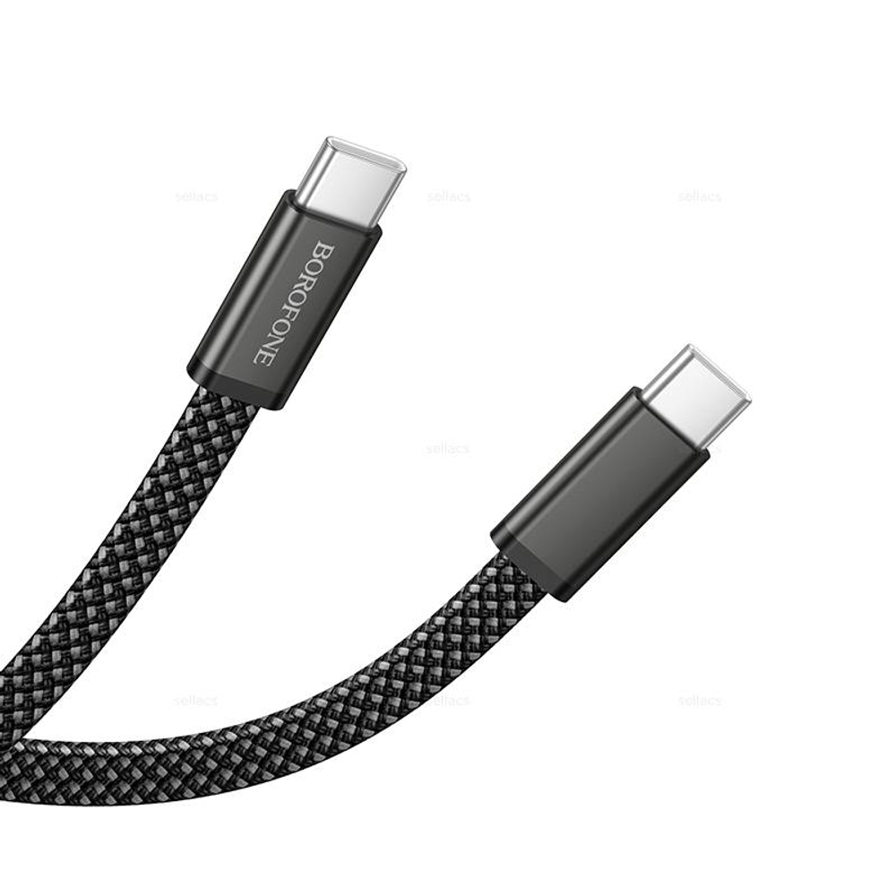 Кабель Type-C на Type-C 60W Borofone BX124 (black)