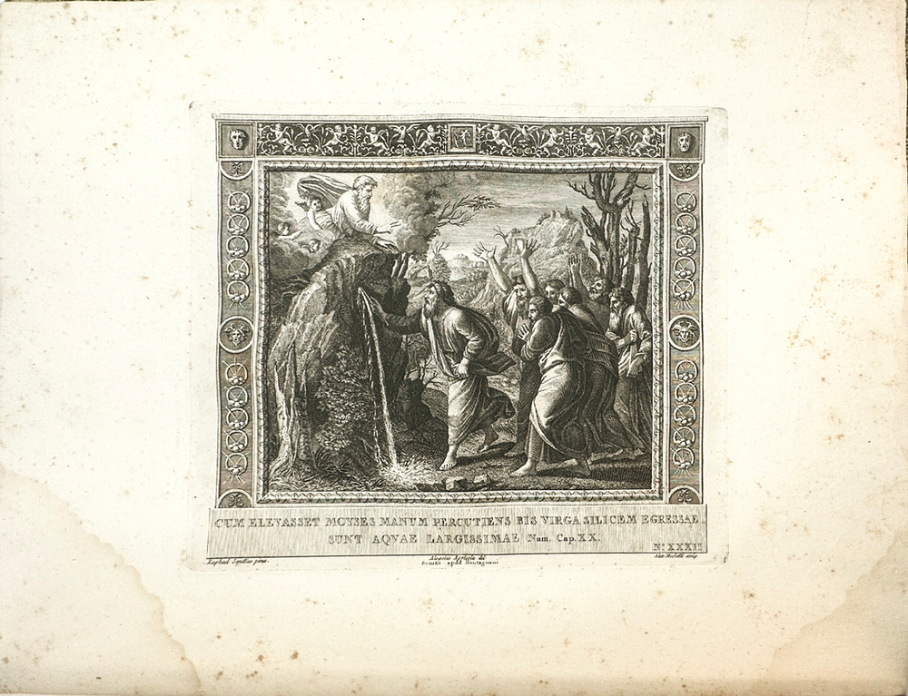 Фрески (картины) из перистилей Ватикана, руки Рафаэля Санти. На новых медных дощечках, изготовленных