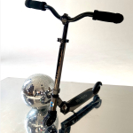 Самокат Micro Sprite LED Неохром черный