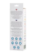 Голубой вибростимулятор COSMY - 18,3 см. (Цвет: голубой)