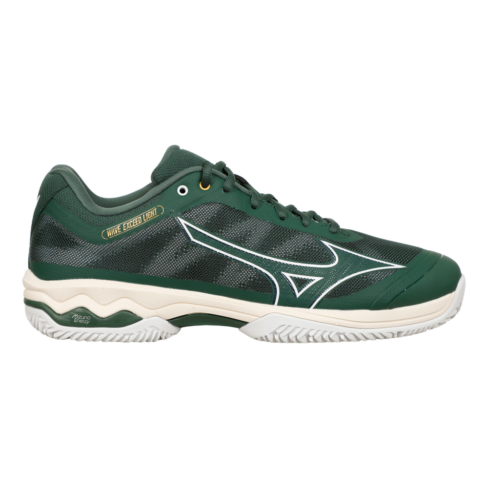 Мужские теннисные кроссовки Mizuno Wave Exceed Light Clay Court Shoe Men - Dark Green, White