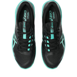 Мужские кроссовки теннисные Asics Solution Speed FF 4 Clay - black/aurora green
