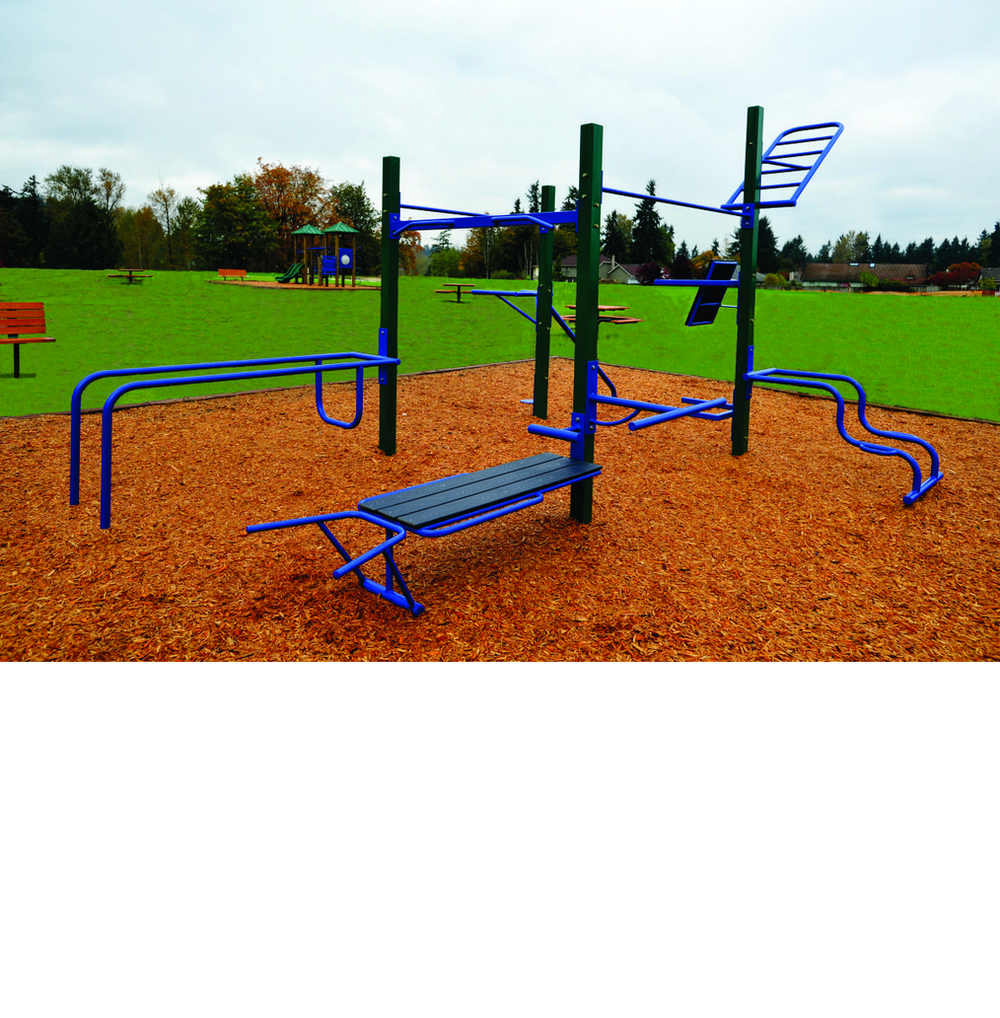 УТ112 Станция для многофункционального тренинга "Зал"