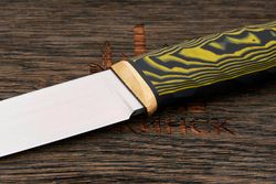 Нож туристический UralEDC Уралец-2024 (№7 из 30), клинок 118мм, сталь AR-RPM9