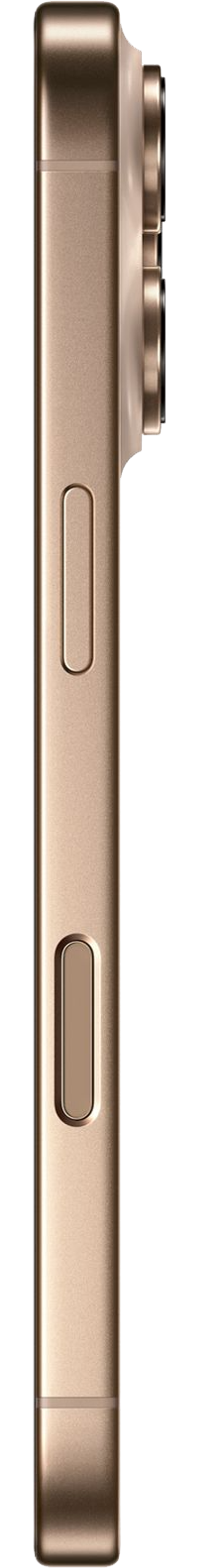 Смартфон Apple iPhone 16 Pro 128 ГБ, Dual: Только eSim, Desert Titanium (пустынный титановый)