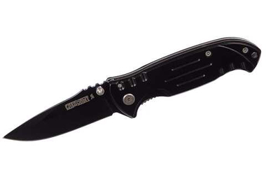 Нож туристический "СЛЕДОПЫТ" с зажимом, дл. клинка 75 мм, на блистере