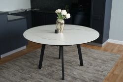 Стол керамический "Раунд" (Белый), ДСВ-Мебель, г. Пенза