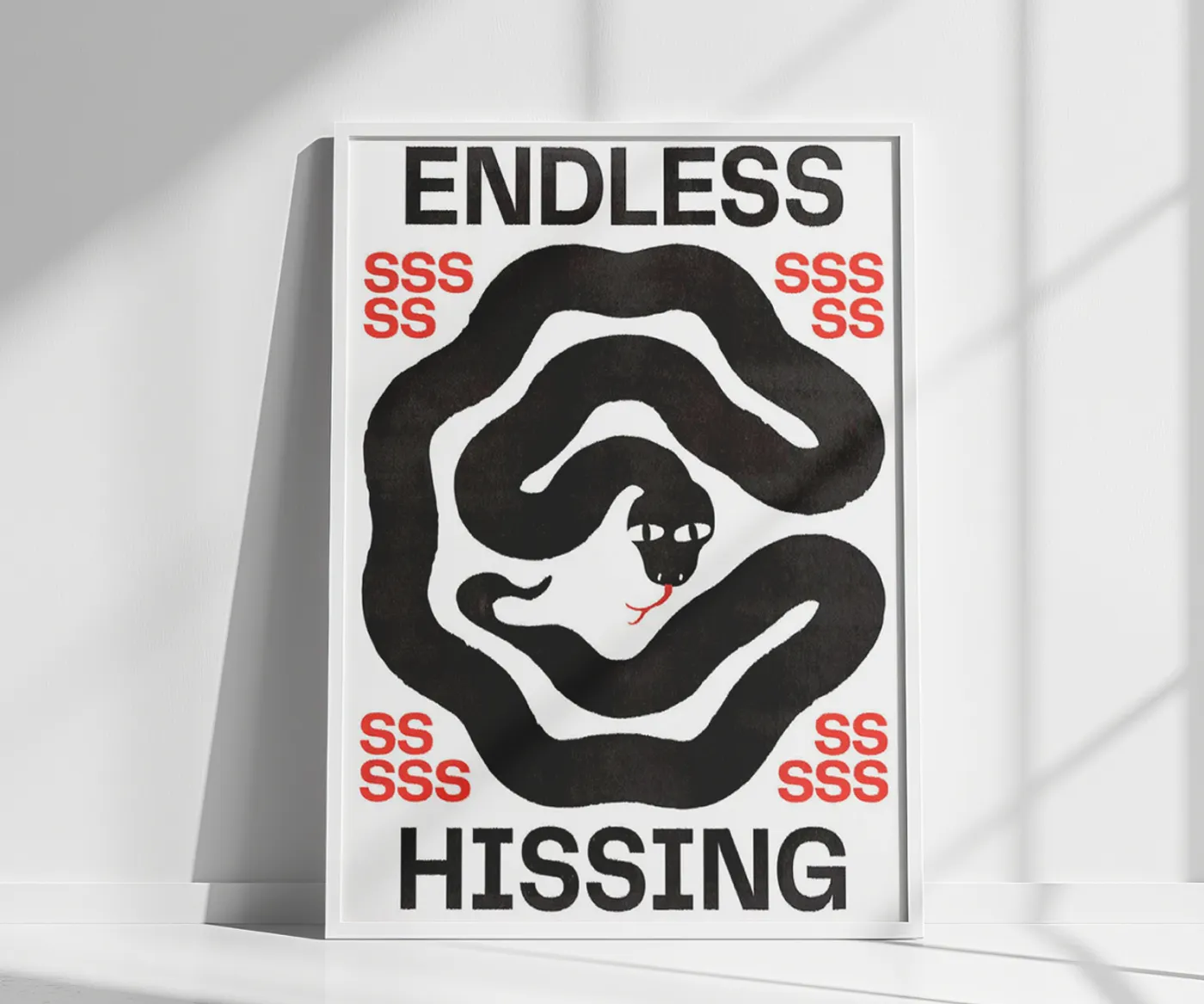 Постер на холсте Hissing