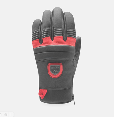 Перчатки RACER LEATHER2 черн./красн. (044)