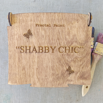 Набор меловых красок «Shabby chic» деревянный box 50 мл