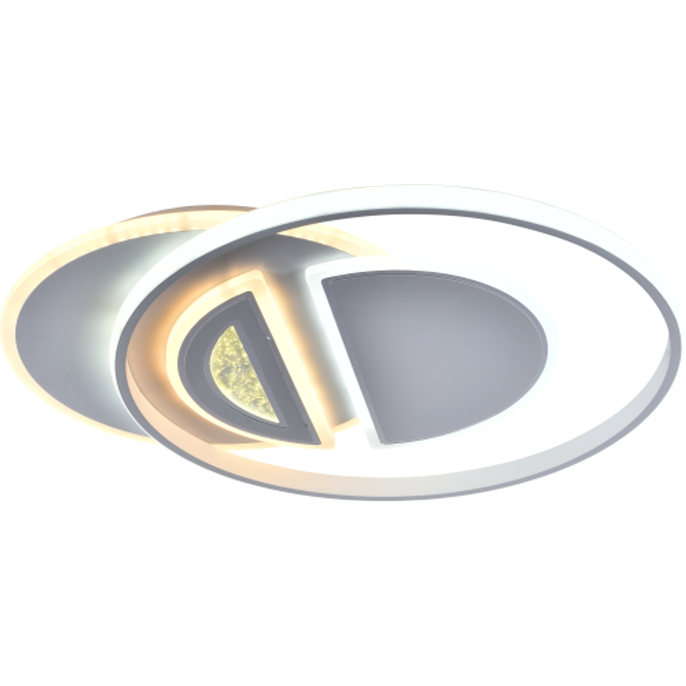 Светильник потолочный светодиодный Rivoli Marta 6056-109 с пультом 144 Вт 4000К - 6000К LED модерн | Rivoli