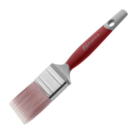 Кисть малярная Avanza, универсальная для всех типов ЛКМ, 50х13 мм