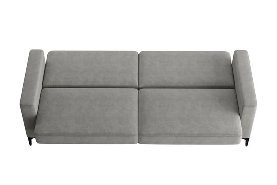 Диван-кровать Модель 047, Вивальди 7, Геометрия 69, велюр, прямой, книжка, венге