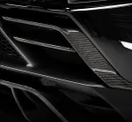 Карбоновые накладки заднего бампера для Lamborghini Huracan Evo RWD Ламборгини Хуракан