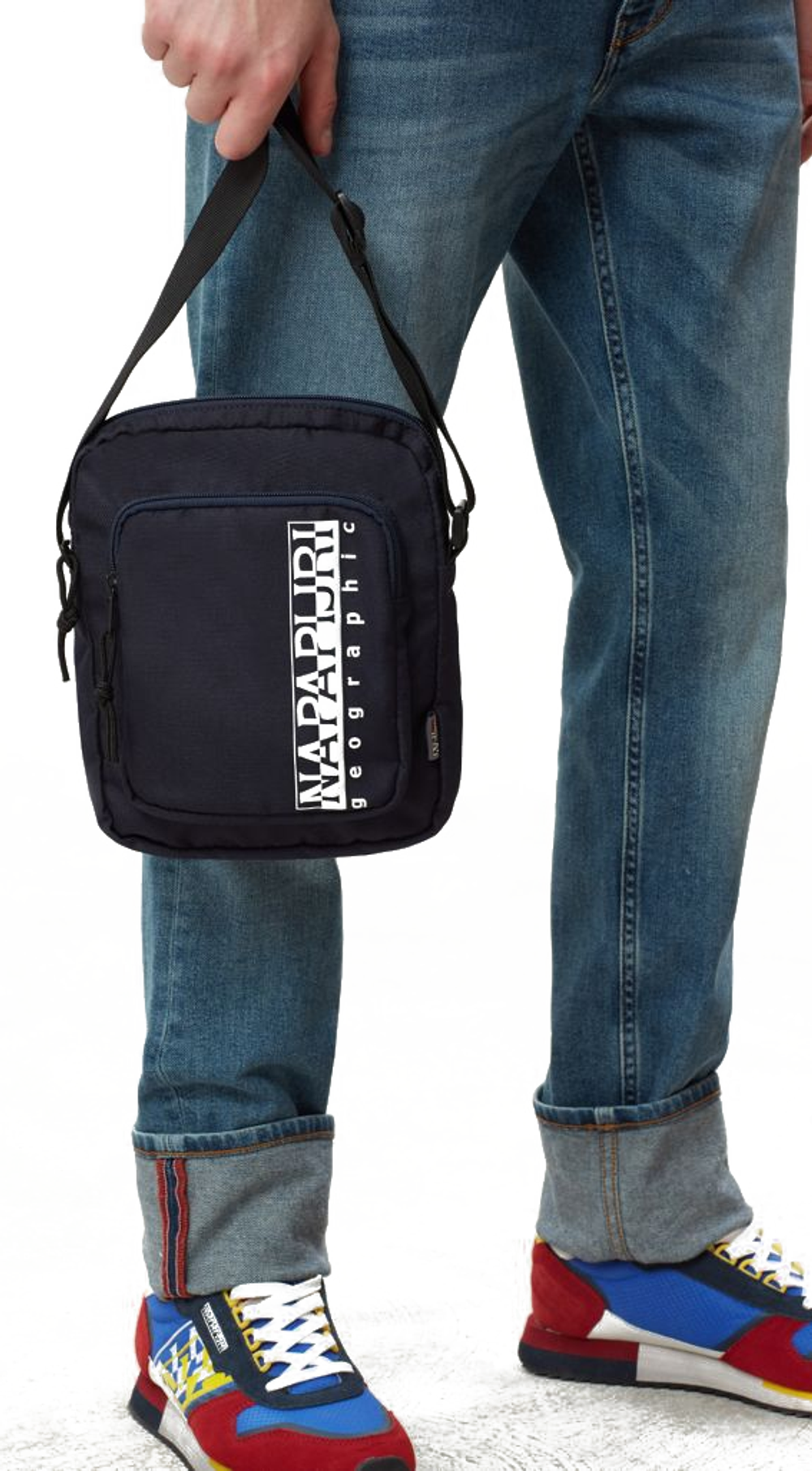 Сумка на плечо Napapijri Happy Cross Pocket Blu Marine