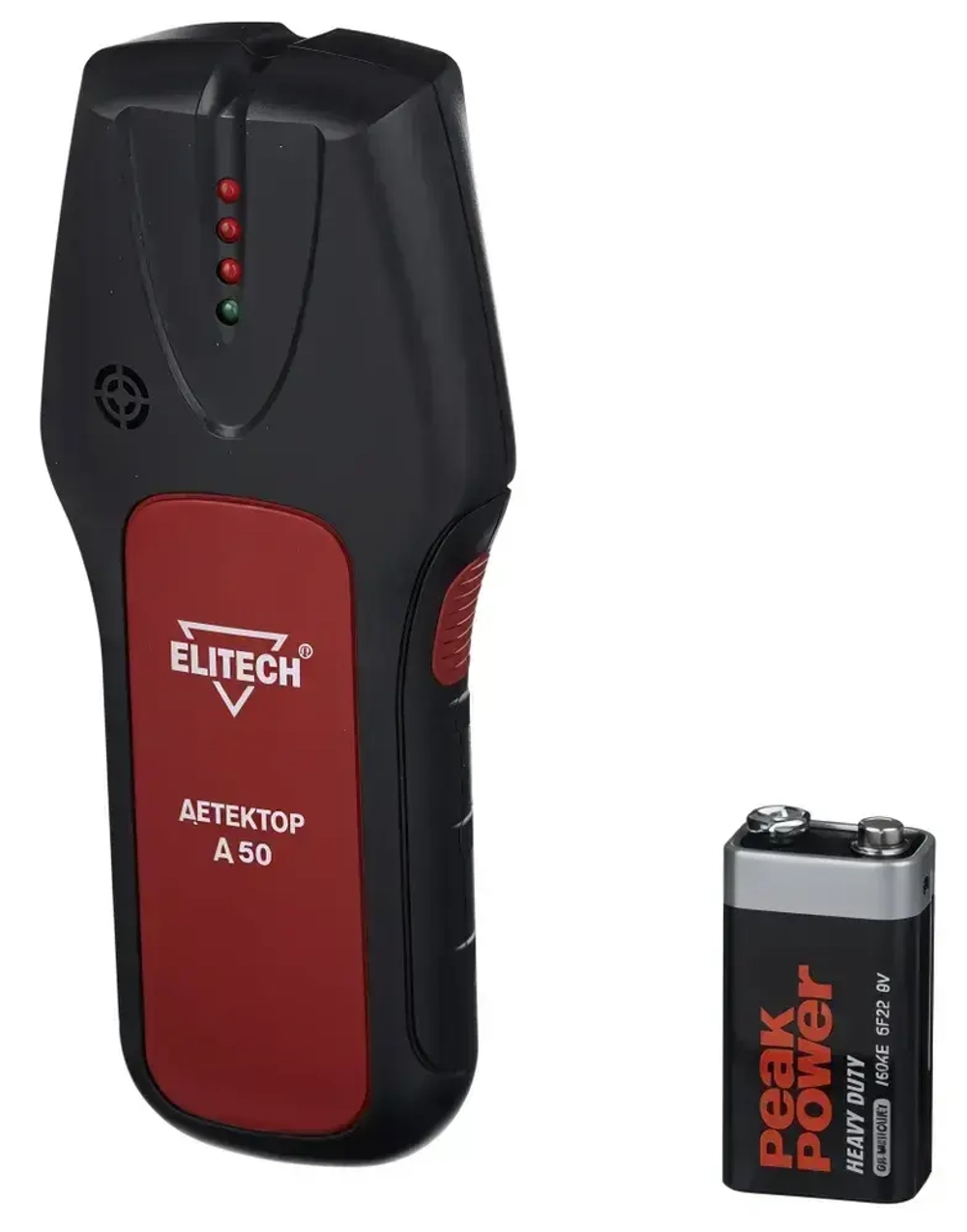 Детектор скрытой проводки в стене, металла Elitech Д 50