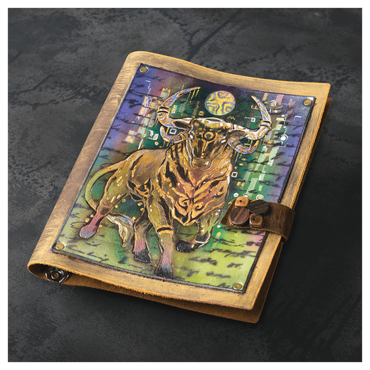 Ежедневник «Бык» оранжевый