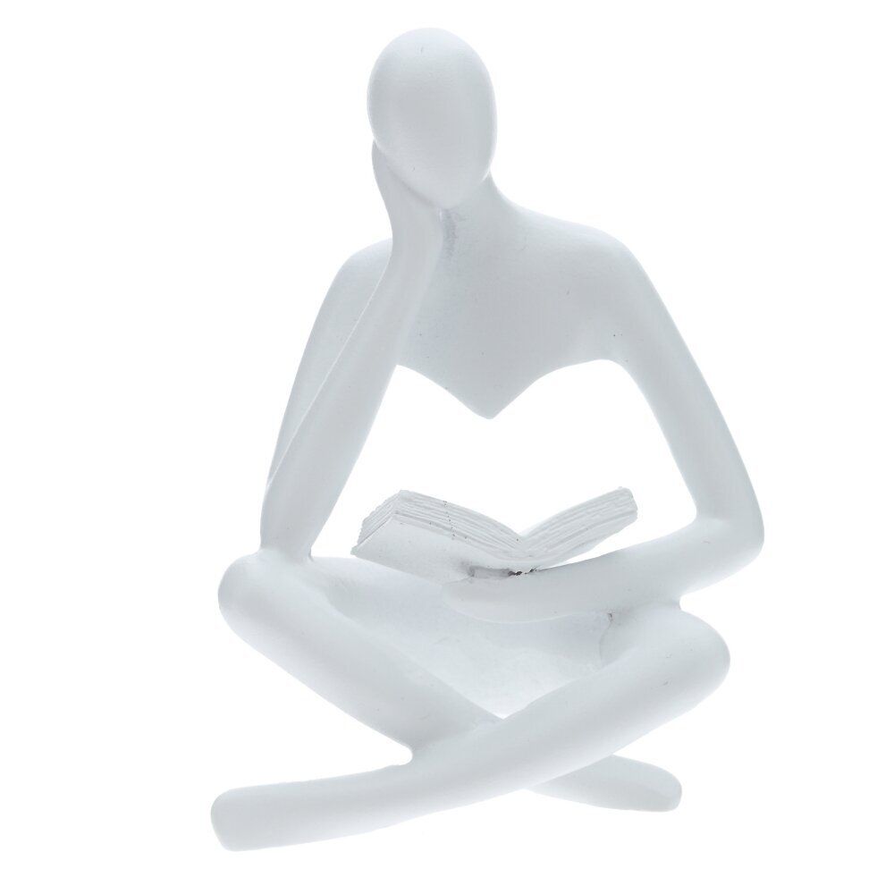 GAEM Фигурка декоративная "Читающий человек", L9 W6 H11 см