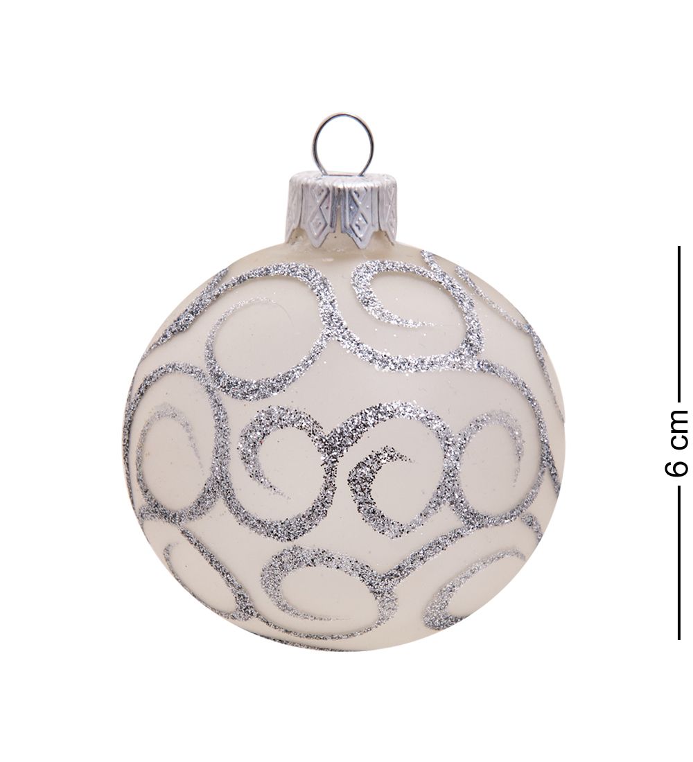 Элита НФШ-1172 Ел. украшение Шар «Снежная королева» 60 мм