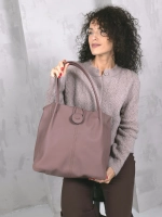 Сумка большая через плечо шоппер мешок