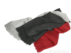 Шерстяной плед Attitude светло-серый от Zoeppritz Германия