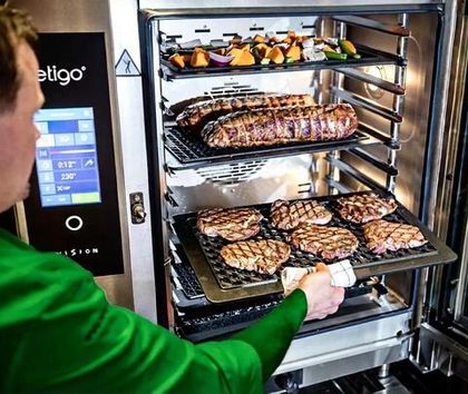 Очистка пароконветоматов и печей