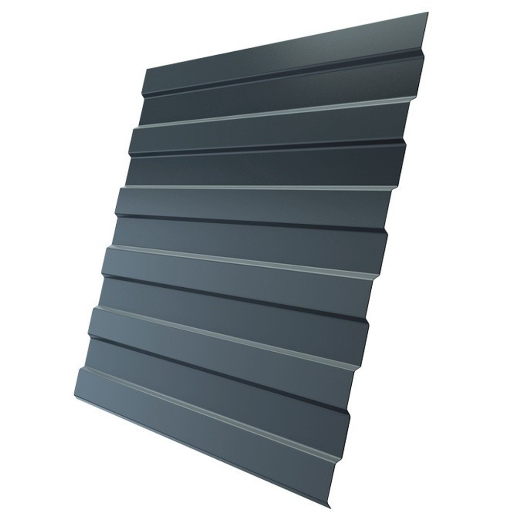 Профнастил C8 Железный Форт Pe 0,4 мм RAL 7005 мышино-серый