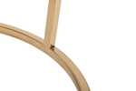 Стол журнальный Garda Decor Garda Decor мраморное стекло, золото d41*60 см