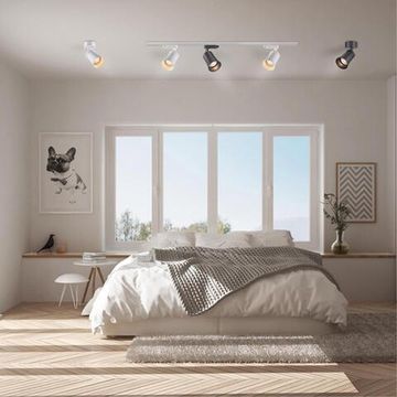 370617 KONST NT19 149 белый Корпус трековый однофазный IP20 GU10 50W 220V UNIT