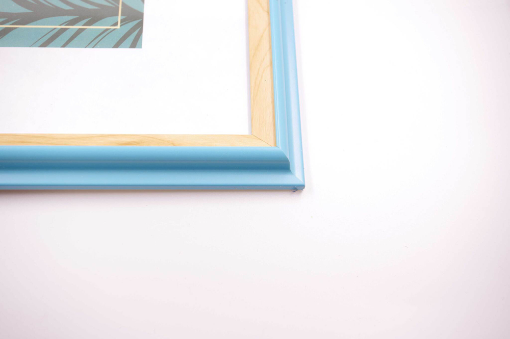 Фоторамка пластик 30х40 см Фиеста голубая лагуна