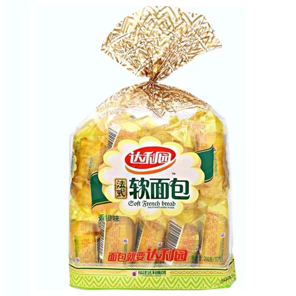 Булочки со вкусом апельсина Daliyuan 200г