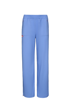 Брюки свободные медицинские женские Йошо, эйр блю хлопок