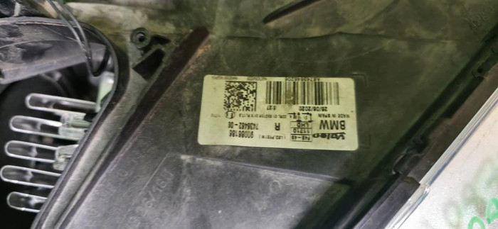 Битая Фара правая BMW X1 F48 (2015-2019) LED