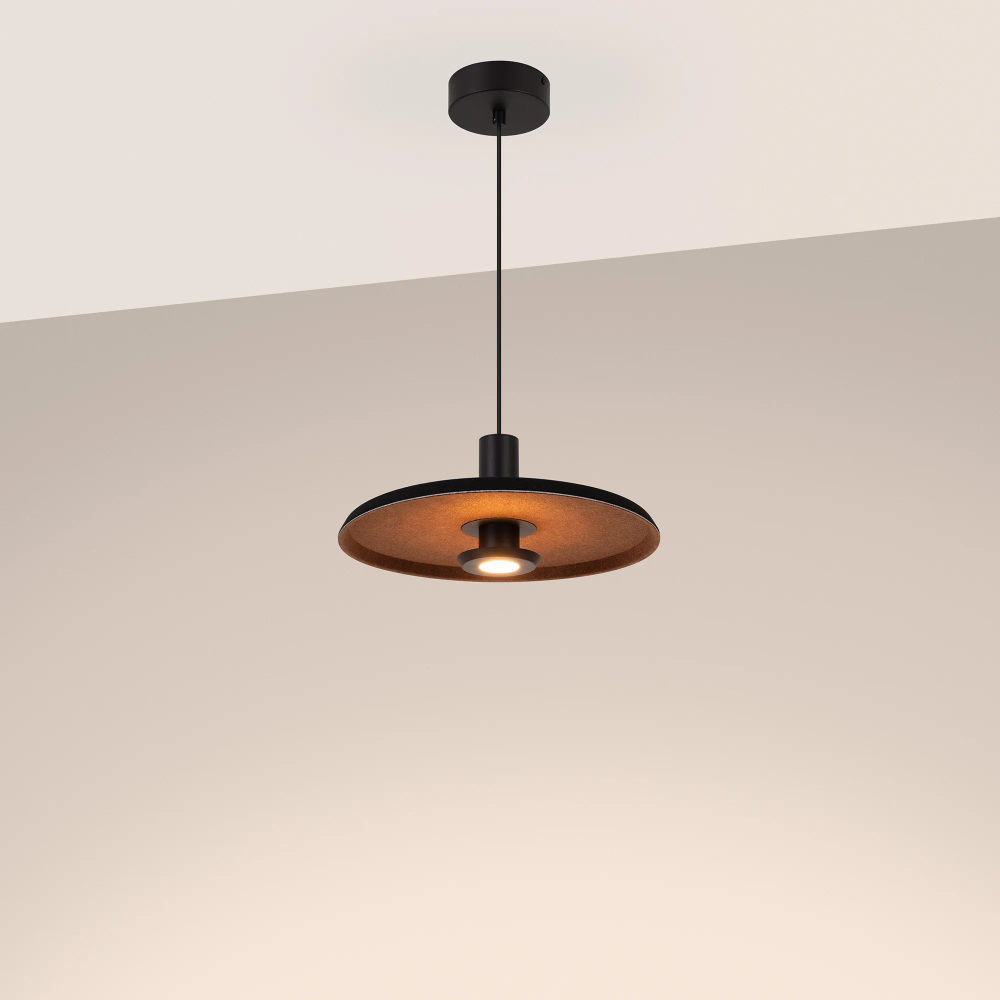 Светильник SP-KOTARO-R350-12W Warm3000 (BK-CF, 36 deg, 230V, TRIAC) (Arlight, IP20 Фетр, 3 года) 057232