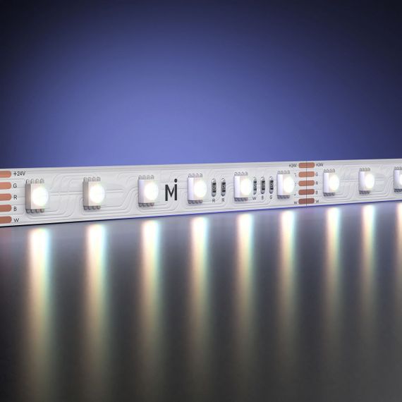 Светодиодная лента Maytoni 19,2W/m 60LED/m 5050SMD дневной белый + RGB 5M 201135