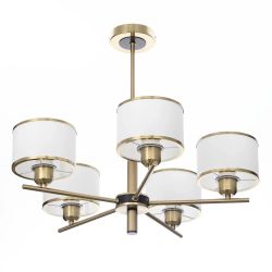 Citilux ALTON CL421253 Люстра на штанге с абажурами Бронза