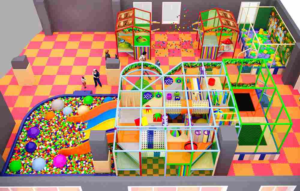Игровая комната с лабиринтом «Летний Городок»