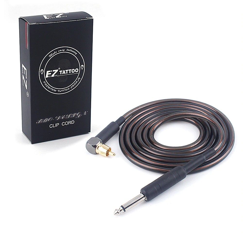 Клип-корд EZ Black Pro-design Right Angle RCA