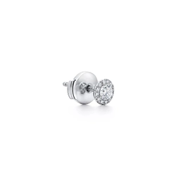 Серьги из платины с бриллиантами 0.32 карата, Tiffany Soleste💎В наличии