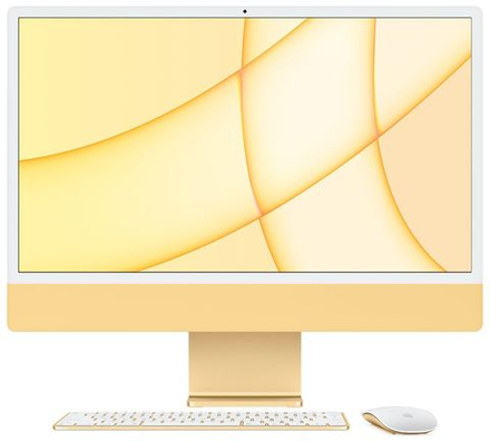 Apple iMac 4.5K 24" (2021) M1 8-Core CPU/8-Core GPU, 8GB, 256Gb Yellow (Жёлтый)